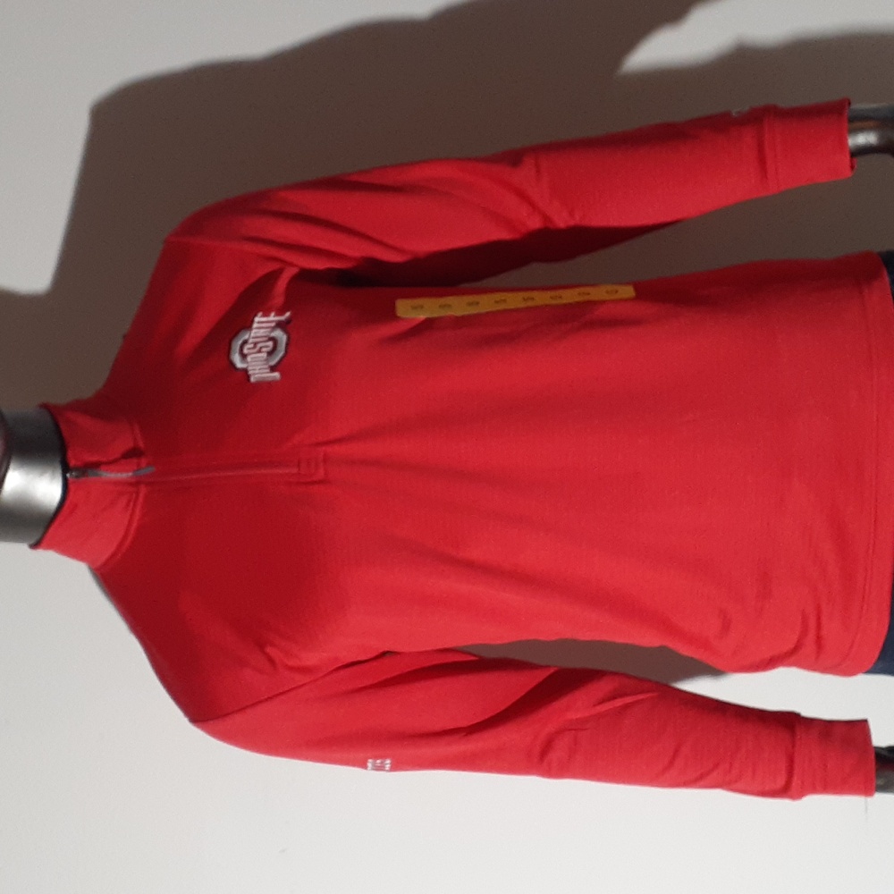 NWT Champion Ohio Buckeyes Long Sleeve 1/4 Zip Pullover